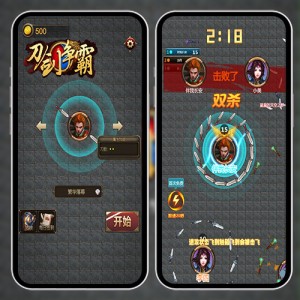 Cocos Creator 2.4.5 刀剑争霸小游戏源码 完整精品小游戏源码